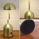 CE Rechargeable LED Desk Lamp 3 Colors Cordless Mushroom Table Light